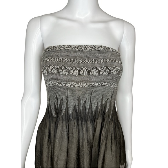 Y2K Lapis Tube Top Maxi Dress OS - Picture 2 of 7